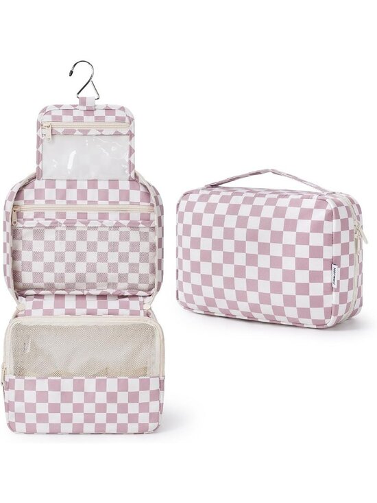 Handbags - Compact Travel Toiletry Bag for Women | Makeup Organizer & Cosmetic Storage
